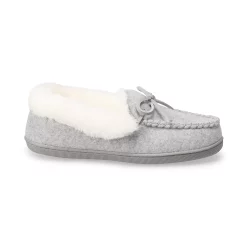Sonoma Goods For Life® Women's Heathered Knit Moccasin Slippers -Glamix Store 4476508 ALT