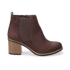 Sonoma Goods For Life® Spaniel Women's High Heel Ankle Boots -Glamix Store 4514963 Brown