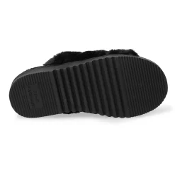 Women's Sonoma Goods For Life® Faux Fur Slide Slipper with Backstrap -Glamix Store 4797542 ALT3