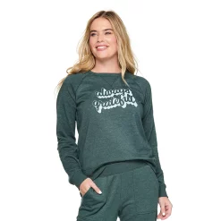 Women's Sonoma Goods For Life® Everyday Crewneck Sweatshirt -Glamix Store 4974237 Always Grateful