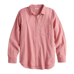 Women's Sonoma Goods For Life® Essential Everyday Button-Down Shirt 37 Women's Sonoma Goods For Life® Essential Everyday Button-Down Shirt -Glamix Store 4991213 ALT5