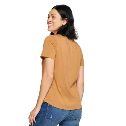 Women's Sonoma Goods For Life® Short Sleeve Holiday Graphic Tee -Glamix Store 5180762 ALT