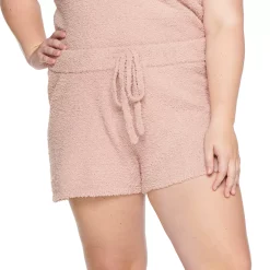 Plus Size Sonoma Goods For Life® x Denise Bidot Shorts -Glamix Store 5181788 Blush
