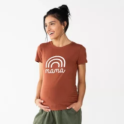 Maternity Sonoma Goods For Life® Fitted Crewneck Graphic Tee
