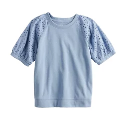 Women's Sonoma Goods For Life® Puff Sleeve Sweatshirt -Glamix Store 5237696 ALT5