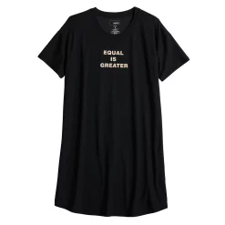 Women's Sonoma Goods For Life® Graphic Short Sleeve Sleepshirt -Glamix Store 5272189 ALT5