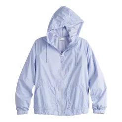 Women's Sonoma Goods For Life® Hooded Rain Jacket -Glamix Store 5302626 ALT5