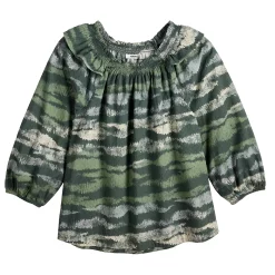 Women's Sonoma Goods For Life® Ruffle Shoulder Peasant Top -Glamix Store 5584039 ALT5