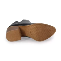 Sonoma Goods For Life® Donkey Women's Western Dip Ankle Boots -Glamix Store 5592173 ALT3