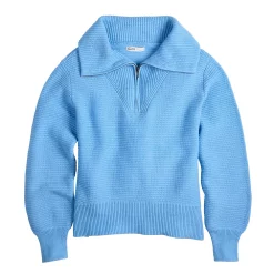 Women's Sonoma Goods For Life® Cozy Quarter-Zip Sweater -Glamix Store 5597622 ALT5