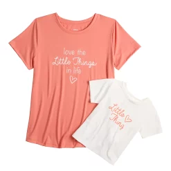 Maternity Sonoma Goods For Life® Mommy & Me Graphic Tee Set -Glamix Store 5599953 Rust Little Things