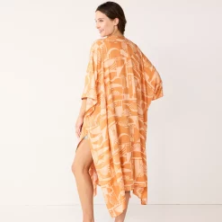 Women's Sonoma Goods For Life® Geo Tacked Ruana -Glamix Store 5614891 ALT