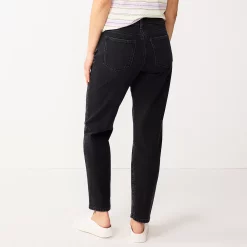 Women's Sonoma Goods For Life® Ultra High Rise Vintage-styled Straight-Leg Jeans -Glamix Store 5616387 ALT