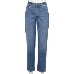 Women's Sonoma Goods For Life® Ultra High Rise Vintage-styled Straight-Leg Jeans