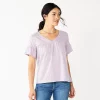 Women's Sonoma Goods For Life® Ruffled Babydoll Top