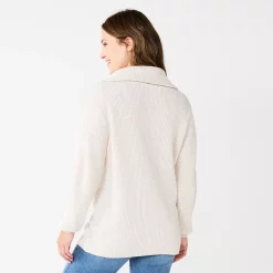 Maternity Sonoma Goods For Life® Nursing Henley Sweater -Glamix Store 5666231 ALT