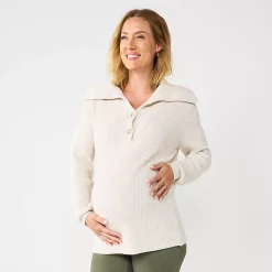 Maternity Sonoma Goods For Life® Nursing Henley Sweater