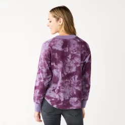 Women's Sonoma Goods For Life® Mockneck Waffle Top -Glamix Store 5672315 ALT