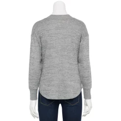 Petite Sonoma Goods For Life® Mockneck Waffle Top -Glamix Store 5686604 ALT