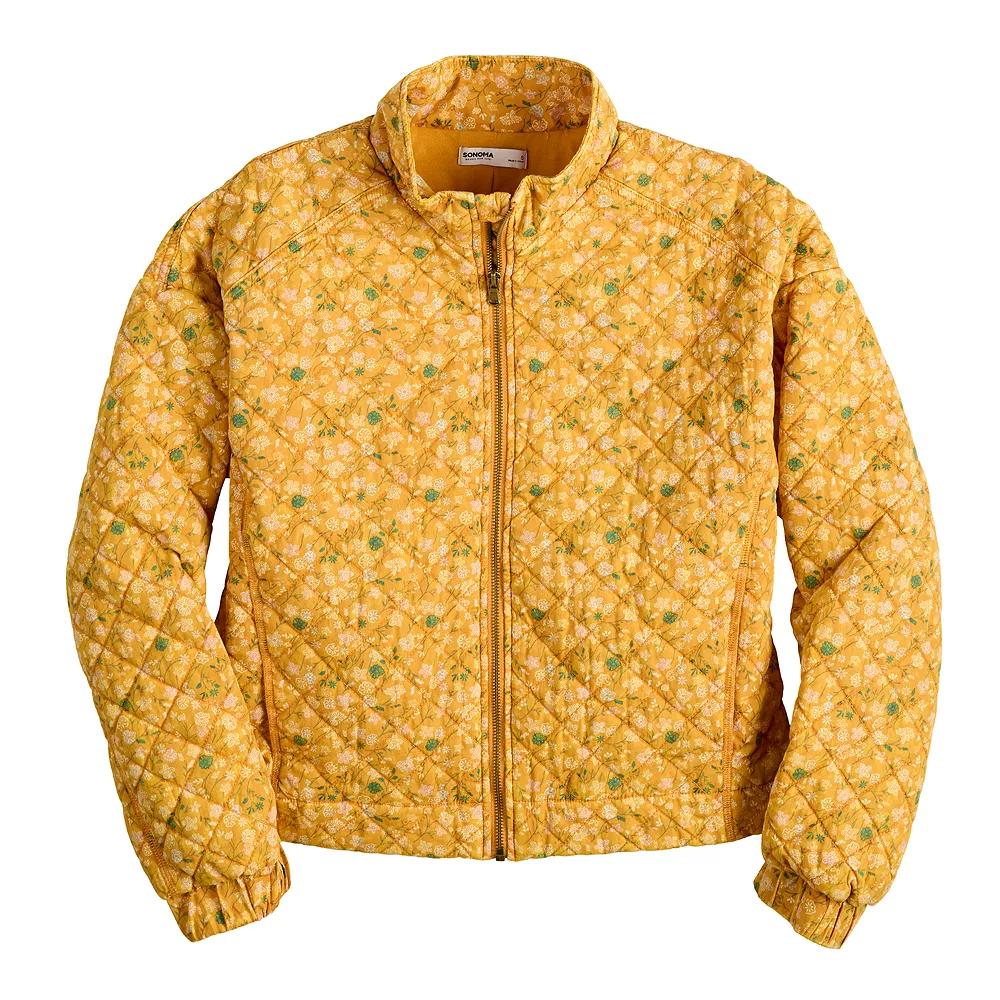 Women's Sonoma Goods For Life® Quilted Print Jacket 4 Women's Sonoma Goods For Life® Quilted Print Jacket - Image 4