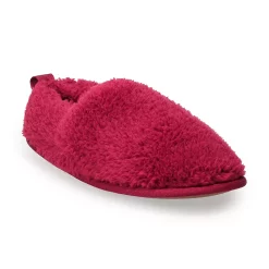 Sonoma Goods For Life® Women's Sherpa Lined Slippers -Glamix Store 5697306 Rhubarb