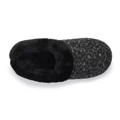 Women's Sonoma Goods For Life® Cozy Knit Clog Marled Basket Weave Slippers -Glamix Store 5697308 ALT4