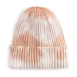Women's Sonoma Goods For Life® Tie Dye Rib Beanie -Glamix Store 5731122 Neutral Dye