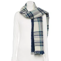 Women's Sonoma Goods For Life® Oblong Reversible Scarf 11 Women's Sonoma Goods For Life® Oblong Reversible Scarf -Glamix Store 5731216 Cream