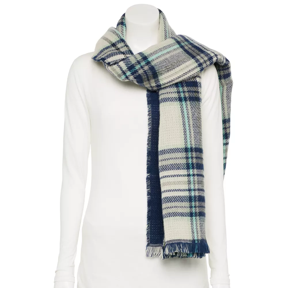 Women's Sonoma Goods For Life® Oblong Reversible Scarf 5 Women's Sonoma Goods For Life® Oblong Reversible Scarf - Image 5