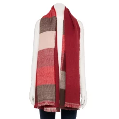 Women's Sonoma Goods For Life® Oblong Reversible Scarf 9 Women's Sonoma Goods For Life® Oblong Reversible Scarf -Glamix Store 5731216 Wine