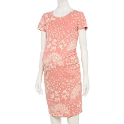 Maternity Sonoma Goods For Life® Everyday T-Shirt Dress 7 Maternity Sonoma Goods For Life® Everyday T-Shirt Dress -Glamix Store 6120641 Pink Floral
