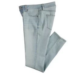 Women's Sonoma Goods For Life® Supersoft Stretch Midrise Skinny Jeans -Glamix Store 6124976 Cool Blue Wash ALT13