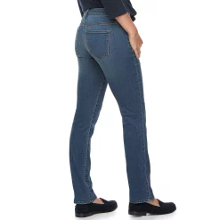 Women's Sonoma Goods For Life® Supersoft Midrise Straight-Leg Jeans -Glamix Store 6142731 ALT
